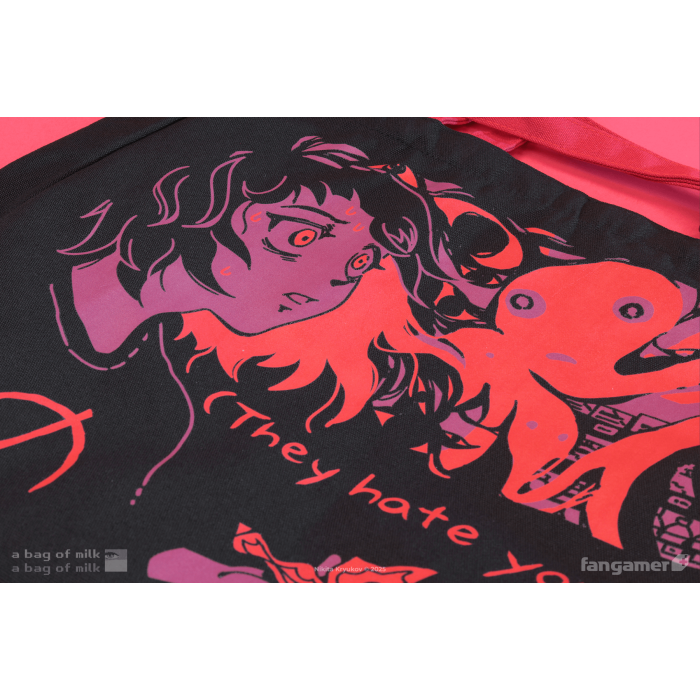 Аксесуари: Сумка Тоут A Bag of Milk (Help Me Buy Milk! Tote Bag) від Fangamer у магазині GameBuy, номер фото: 1