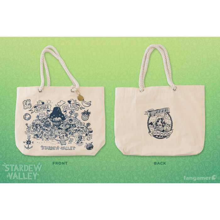 Аксессуары: Сумка Тоут Stardew Valley (Ginger Island Beach Tote) от Fangamer в магазине GameBuy