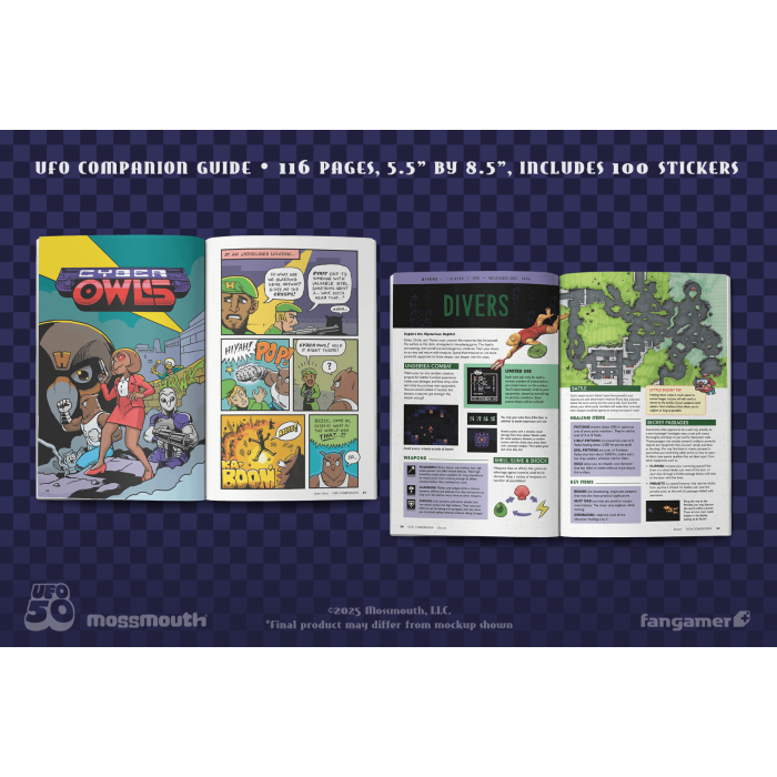 Гайди, Комікси та інші книги: Гайд UFO 50 (UFO Companion) від Fangamer у магазині GameBuy, номер фото: 3