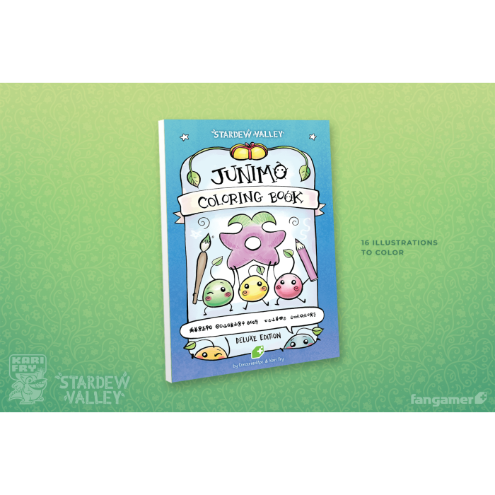 Гайди, Комікси та інші книги: Stardew Valley Junimo Coloring Book від Fangamer у магазині GameBuy