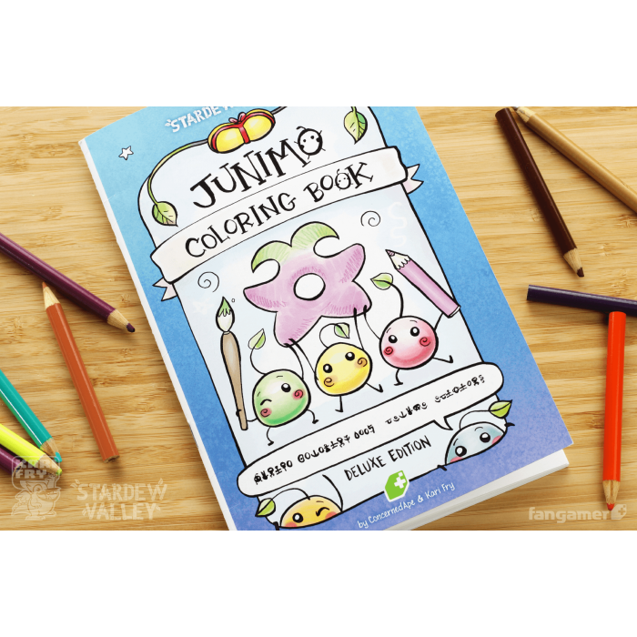 Гайди, Комікси та інші книги: Stardew Valley Junimo Coloring Book від Fangamer у магазині GameBuy, номер фото: 3