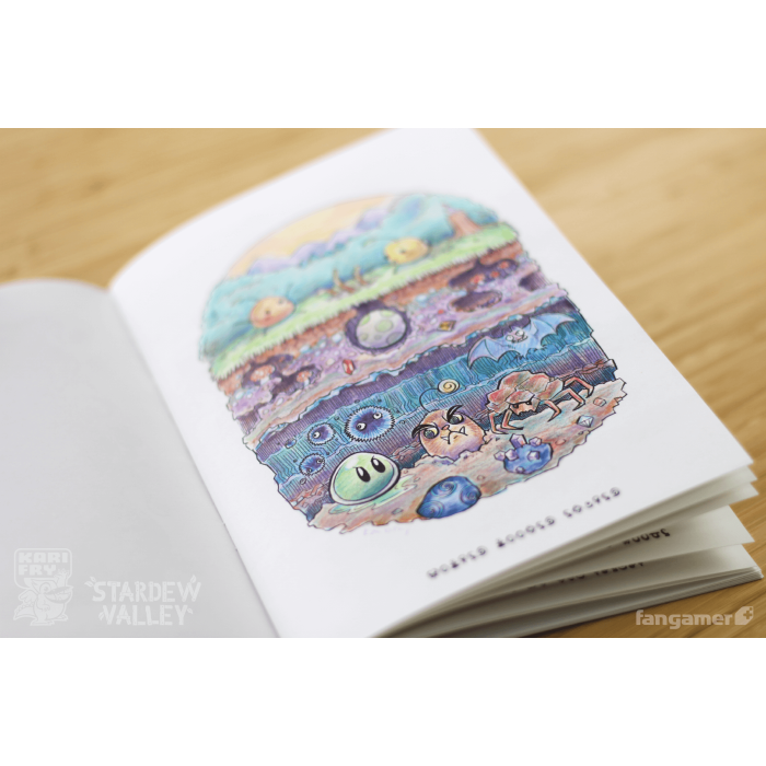 Гайди, Комікси та інші книги: Stardew Valley Junimo Coloring Book від Fangamer у магазині GameBuy, номер фото: 2