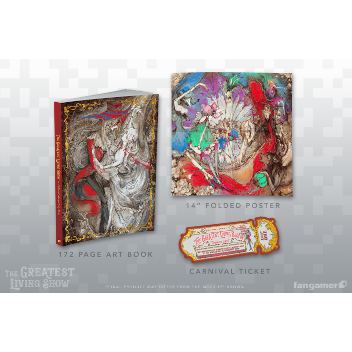 Артбуки: The Greatest Living Show Art Book от Fangamer в магазине GameBuy