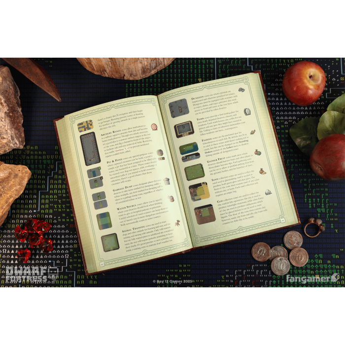 Гайды, Комиксы и другие книги: Гайд Dwarf Fortress (Dwarf Fortress Guidebook) от Fangamer в магазине GameBuy, номер фото: 3