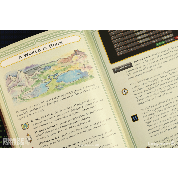 Гайды, Комиксы и другие книги: Гайд Dwarf Fortress (Dwarf Fortress Guidebook) от Fangamer в магазине GameBuy, номер фото: 6