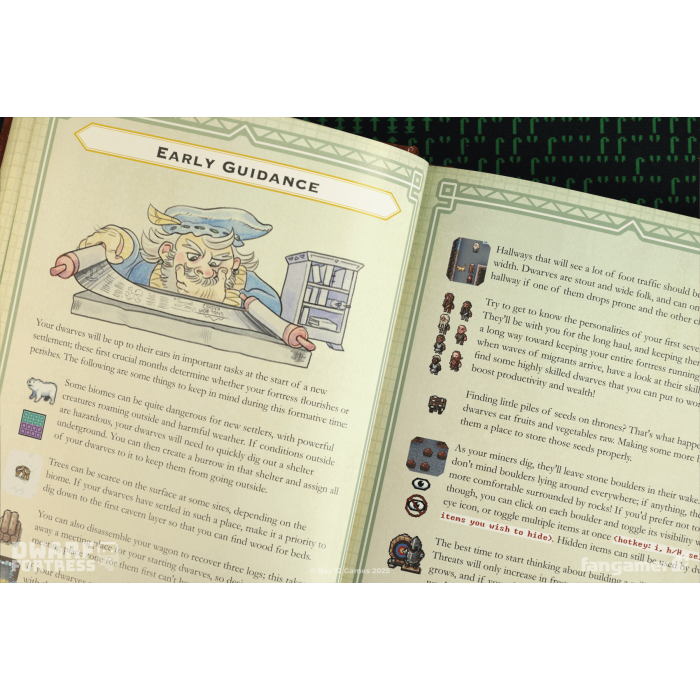 Гайды, Комиксы и другие книги: Гайд Dwarf Fortress (Dwarf Fortress Guidebook) от Fangamer в магазине GameBuy, номер фото: 7