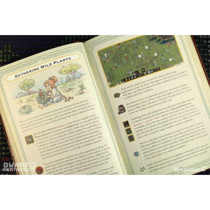 Гайды, Комиксы и другие книги: Гайд Dwarf Fortress (Dwarf Fortress Guidebook) от Fangamer в магазине GameBuy, номер фото: 8
