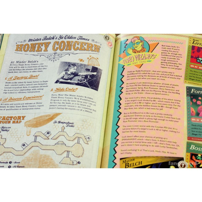 Гайды, Комиксы и другие книги: EarthBound Handbook от Fangamer в магазине GameBuy, номер фото: 8