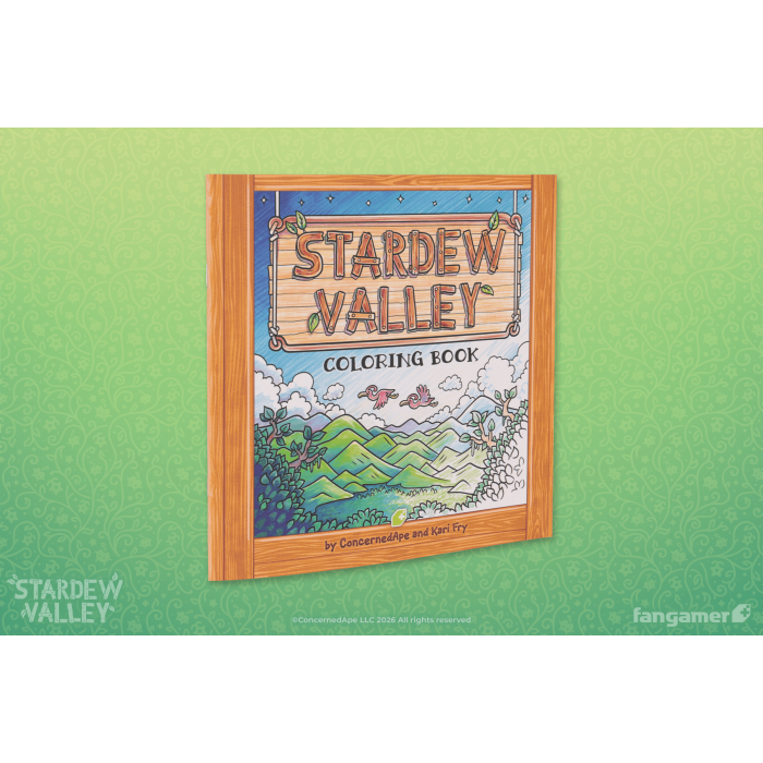 Гайди, Комікси та інші книги: Розмальовка Stardew Valley (Stardew Valley Coloring Book) від Fangamer у магазині GameBuy