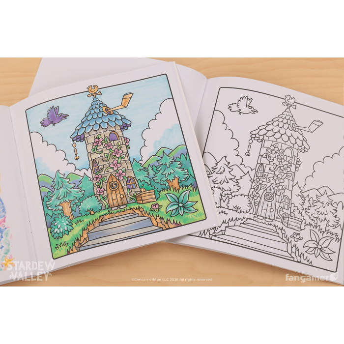 Гайди, Комікси та інші книги: Розмальовка Stardew Valley (Stardew Valley Coloring Book) від Fangamer у магазині GameBuy, номер фото: 5