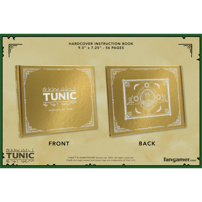 Гайды, Комиксы и другие книги: TUNIC Hardcover Instruction Book от Fangamer в магазине GameBuy, номер фото: 1
