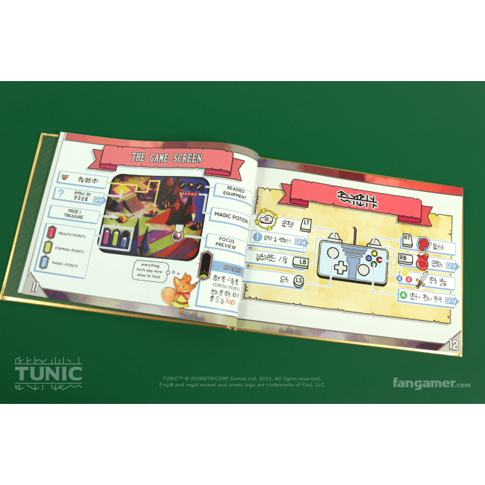 Гайды, Комиксы и другие книги: TUNIC Hardcover Instruction Book от Fangamer в магазине GameBuy, номер фото: 11