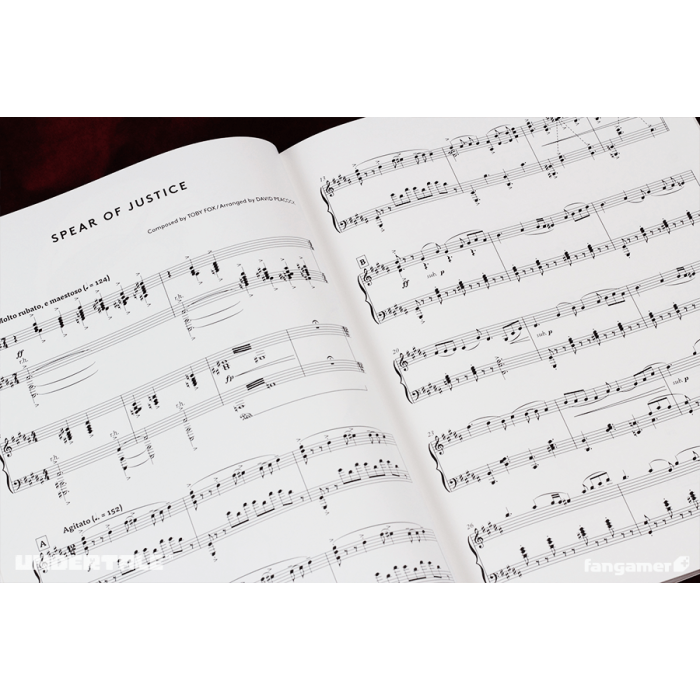 Гайды, Комиксы и другие книги: UNDERTALE Piano Collections - Volume 1 от Fangamer в магазине GameBuy, номер фото: 5