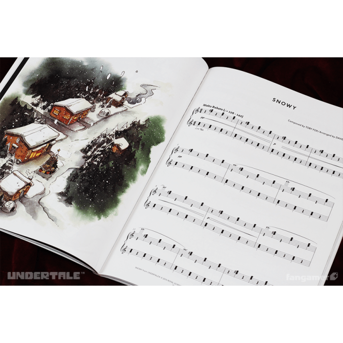 Гайды, Комиксы и другие книги: UNDERTALE Piano Collections - Volume 1 от Fangamer в магазине GameBuy, номер фото: 4