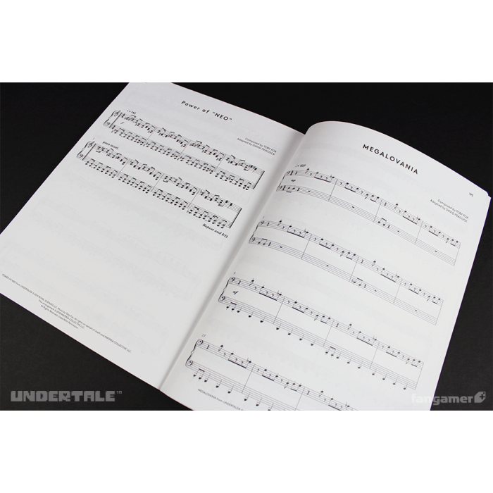 Гайды, Комиксы и другие книги: UNDERTALE Complete Piano Score Book от Fangamer в магазине GameBuy, номер фото: 2