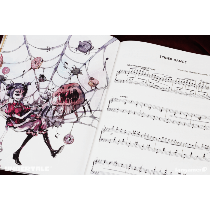 Гайды, Комиксы и другие книги: UNDERTALE Piano Collections - Volume 2 от Fangamer в магазине GameBuy, номер фото: 4