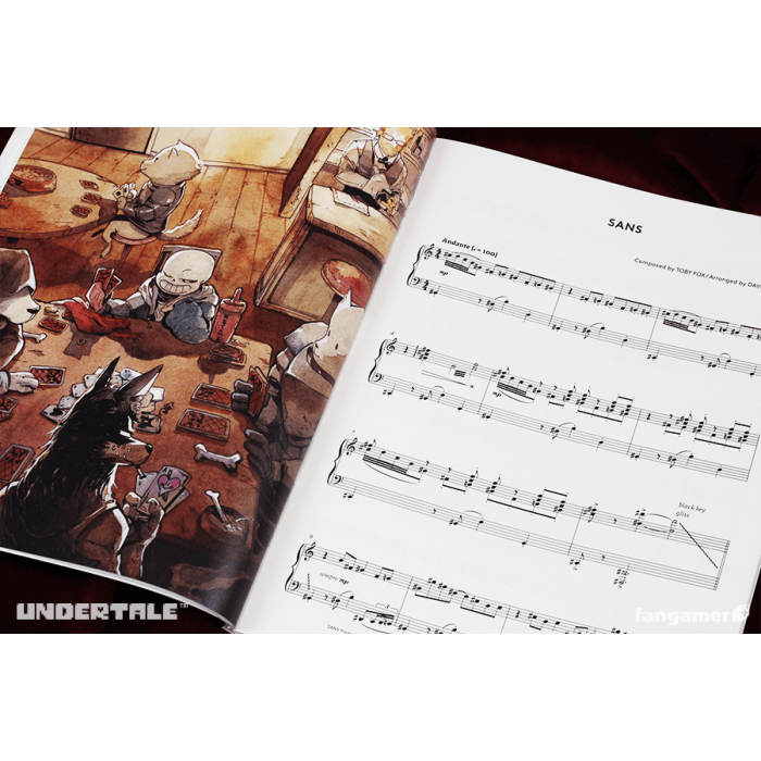 Гайды, Комиксы и другие книги: UNDERTALE Piano Collections - Volume 2 от Fangamer в магазине GameBuy, номер фото: 5