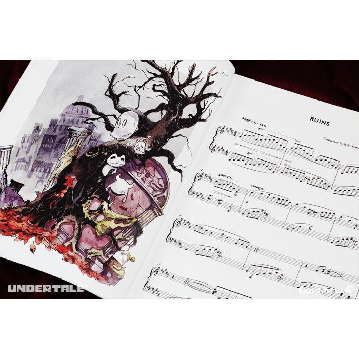 Гайды, Комиксы и другие книги: UNDERTALE Piano Collections - Volume 2 от Fangamer в магазине GameBuy, номер фото: 6