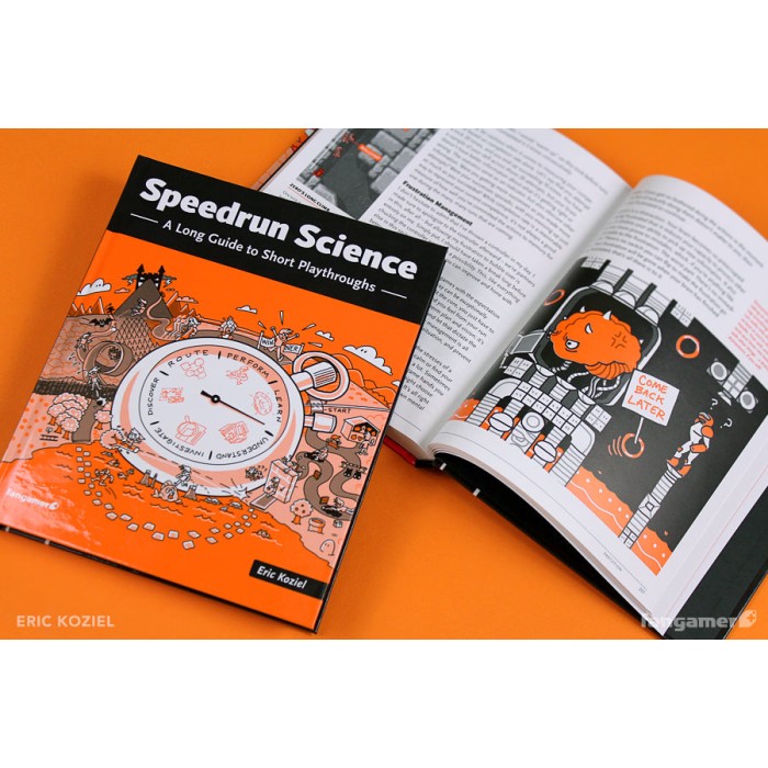 Гайди, Комікси та інші книги: Eric Koziel Speedrun Science: A Long Guide To Short Playthroughs від Fangamer у магазині GameBuy, номер фото: 1
