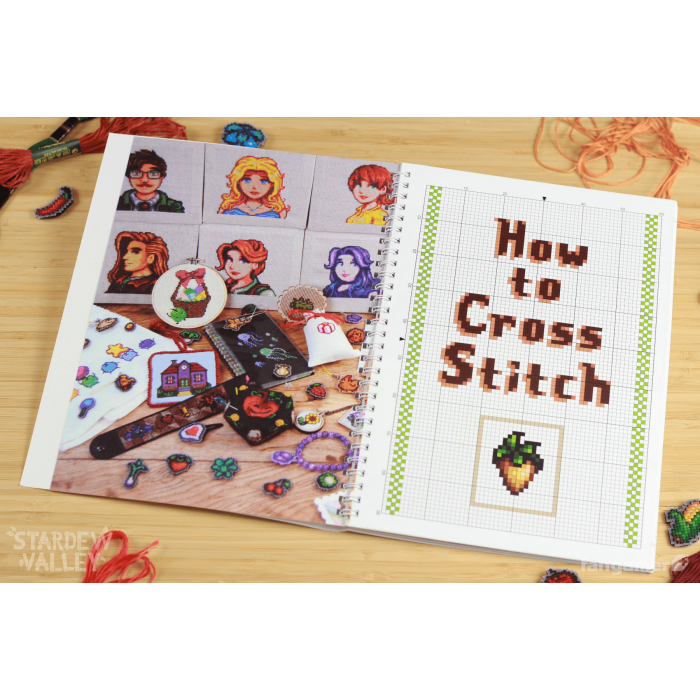 Гайды, Комиксы и другие книги: Stardew Valley Cross Stitch Guide от Fangamer в магазине GameBuy, номер фото: 3