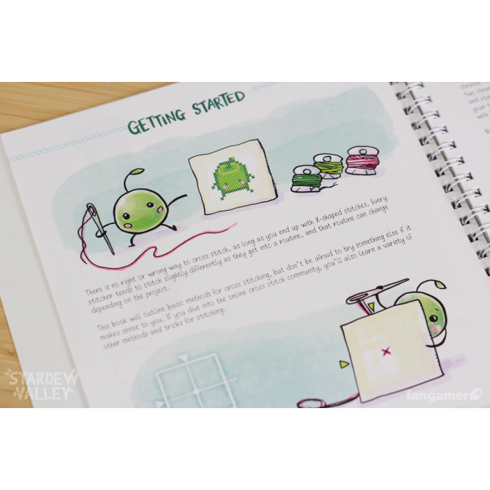 Гайды, Комиксы и другие книги: Stardew Valley Cross Stitch Guide от Fangamer в магазине GameBuy, номер фото: 6