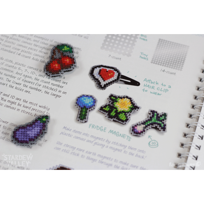 Гайды, Комиксы и другие книги: Stardew Valley Cross Stitch Guide от Fangamer в магазине GameBuy, номер фото: 7