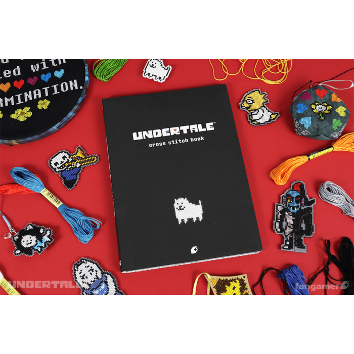 Гайды, Комиксы и другие книги: UNDERTALE Cross Stitch Book от Fangamer в магазине GameBuy, номер фото: 1