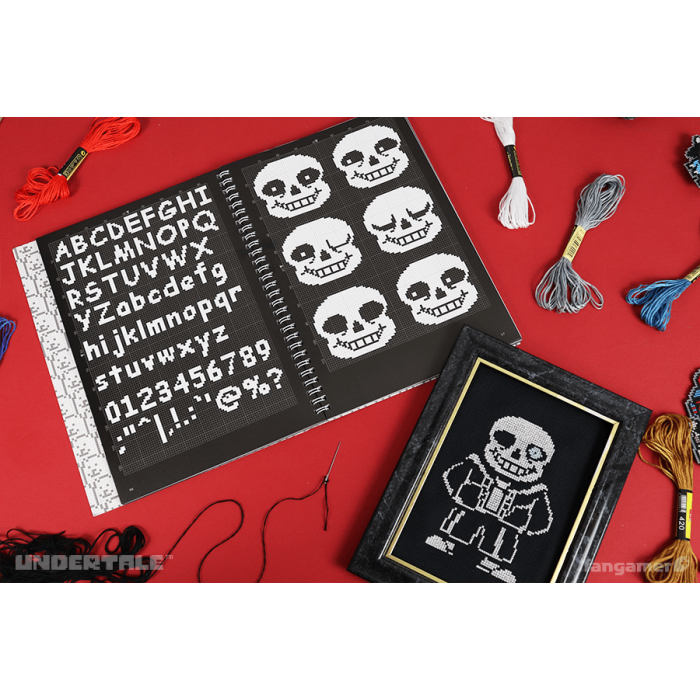 Гайды, Комиксы и другие книги: UNDERTALE Cross Stitch Book от Fangamer в магазине GameBuy, номер фото: 4