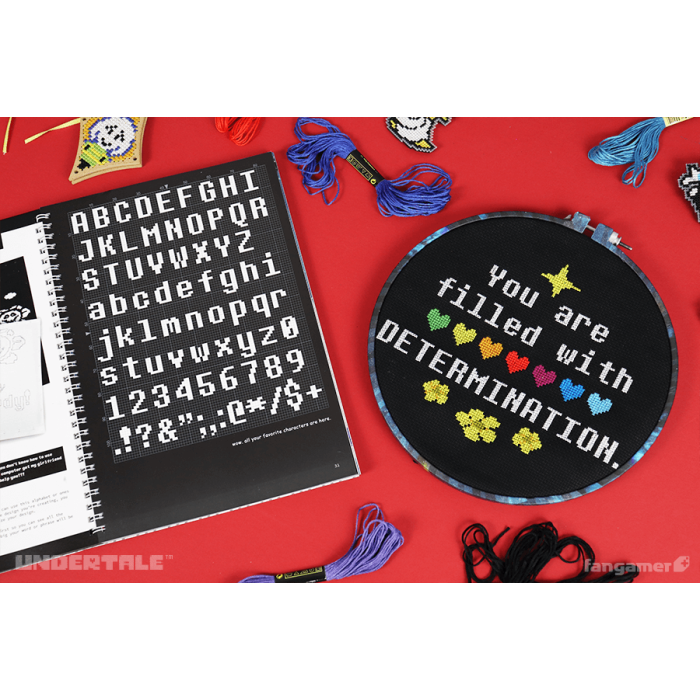 Гайды, Комиксы и другие книги: UNDERTALE Cross Stitch Book от Fangamer в магазине GameBuy, номер фото: 8