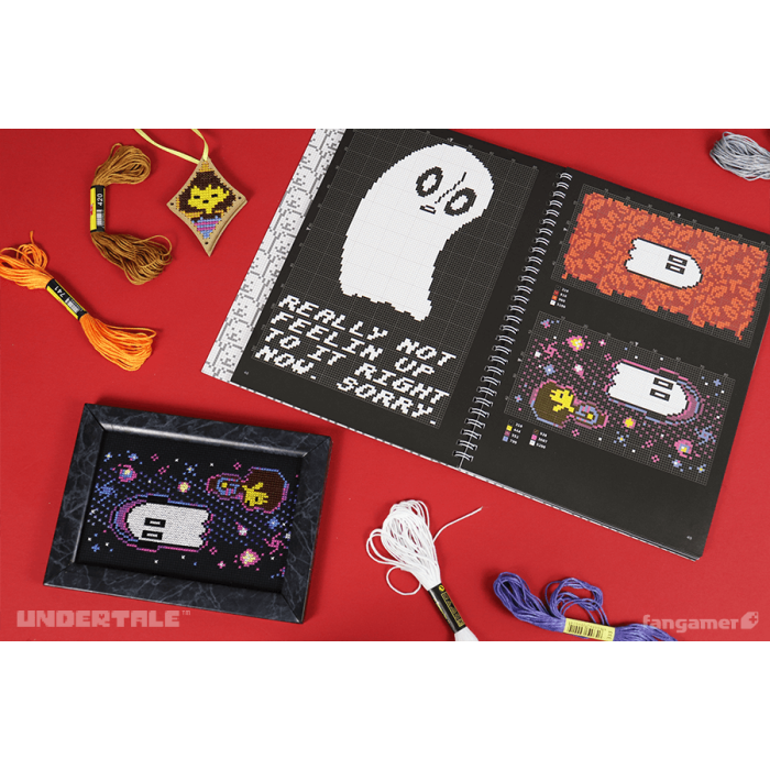 Гайды, Комиксы и другие книги: UNDERTALE Cross Stitch Book от Fangamer в магазине GameBuy, номер фото: 6