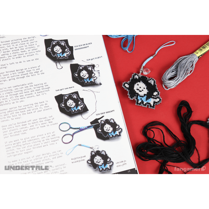 Гайды, Комиксы и другие книги: UNDERTALE Cross Stitch Book от Fangamer в магазине GameBuy, номер фото: 7