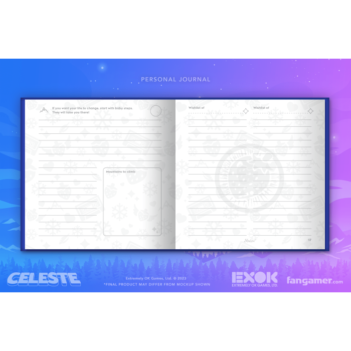 Audio CD и Кассеты: Celeste Reflection Art Album and Journal Set от Fangamer в магазине GameBuy, номер фото: 4