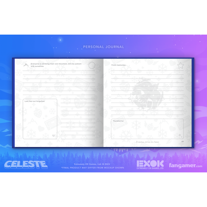 Audio CD и Кассеты: Celeste Reflection Art Album and Journal Set от Fangamer в магазине GameBuy, номер фото: 6