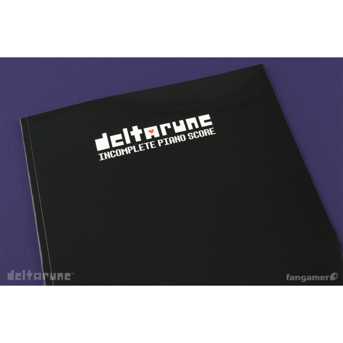 Гайды, Комиксы и другие книги: DELTARUNE (DELTARUNE Incomplete Piano Score Book) от Fangamer в магазине GameBuy, номер фото: 1