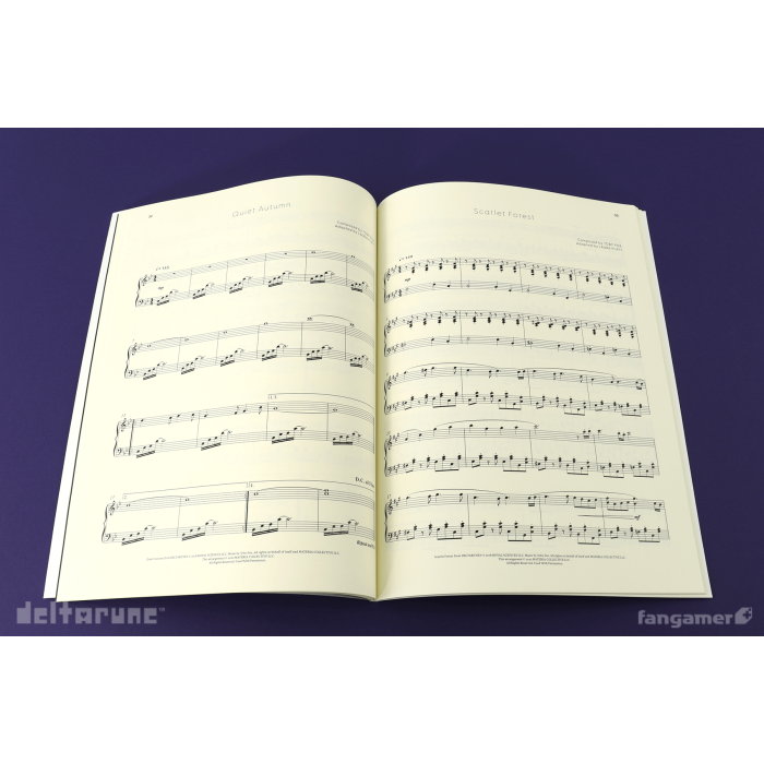 Гайды, Комиксы и другие книги: DELTARUNE (DELTARUNE Incomplete Piano Score Book) от Fangamer в магазине GameBuy, номер фото: 2