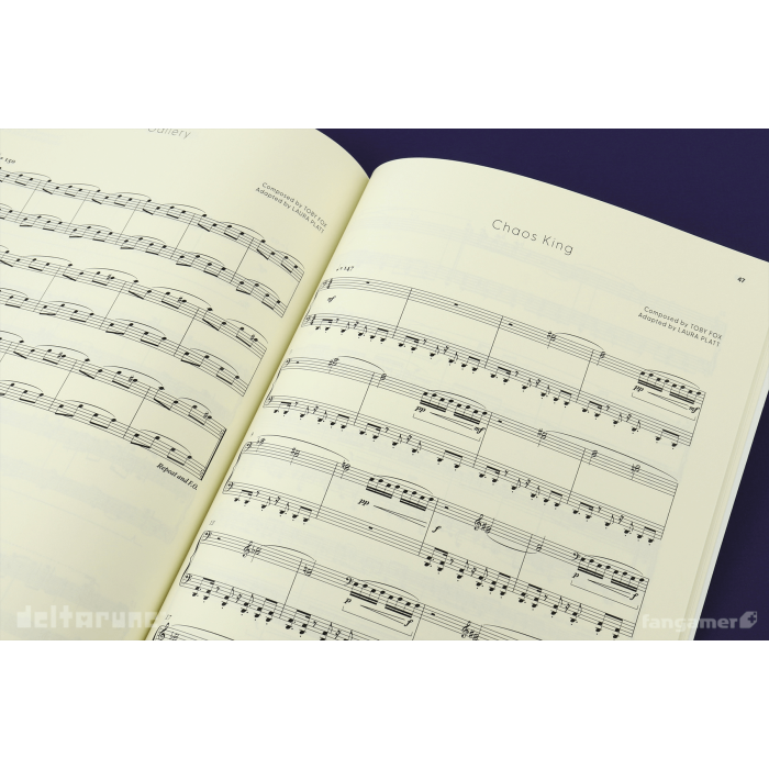 Гайды, Комиксы и другие книги: DELTARUNE (DELTARUNE Incomplete Piano Score Book) от Fangamer в магазине GameBuy, номер фото: 3