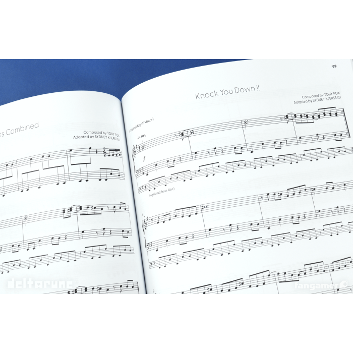 Гайды, Комиксы и другие книги: DELTARUNE Chapter 2 Piano Score Book от Fangamer в магазине GameBuy, номер фото: 7