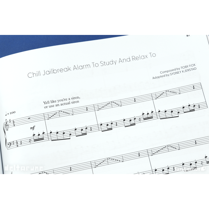 Гайды, Комиксы и другие книги: DELTARUNE Chapter 2 Piano Score Book от Fangamer в магазине GameBuy, номер фото: 8