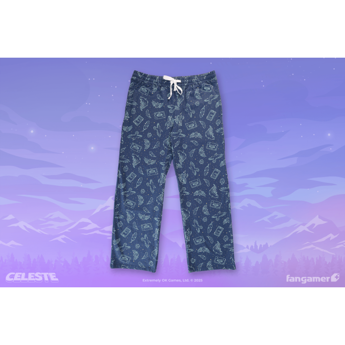 Одежда: Пижамные штаны Celeste (Constellation Climb Pajama Pants) от Fangamer в магазине GameBuy