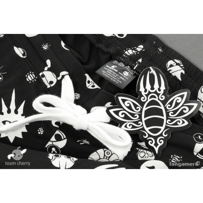 Одежда: Пижамные штаны Hollow Knight (Hallownest Pajama Pants) от Fangamer в магазине GameBuy, номер фото: 3
