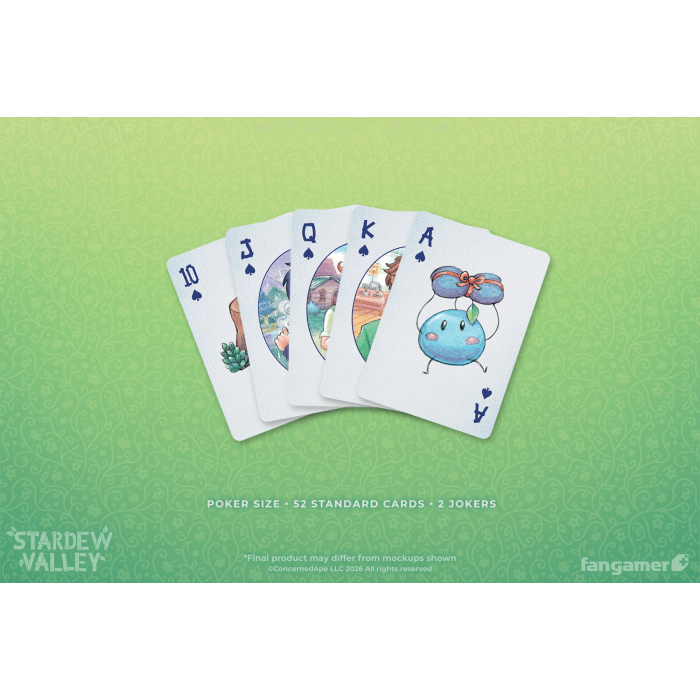 Аксессуары: Игровые карты Stardew Valley (Stardew Valley Playing Cards) от Fangamer в магазине GameBuy