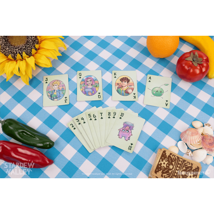 Аксессуары: Игровые карты Stardew Valley (Stardew Valley Playing Cards) от Fangamer в магазине GameBuy, номер фото: 2