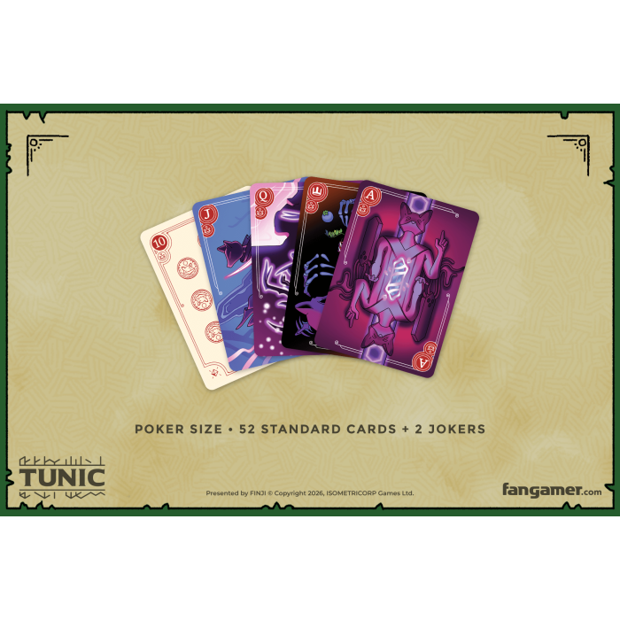 Аксессуары: Игровые карты TUNIC (TUNIC Playing Card Deck) от Fangamer в магазине GameBuy