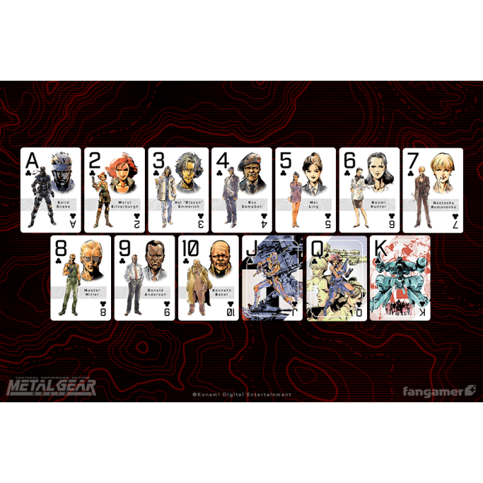 Аксессуары: Игровые карты Metal Gear Solid от Fangamer в магазине GameBuy, номер фото: 3