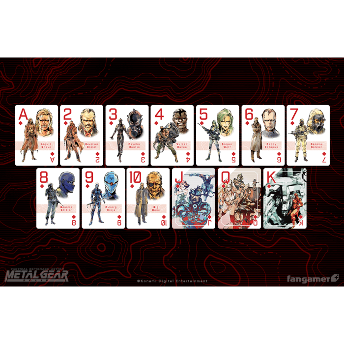 Аксессуары: Игровые карты Metal Gear Solid от Fangamer в магазине GameBuy, номер фото: 4