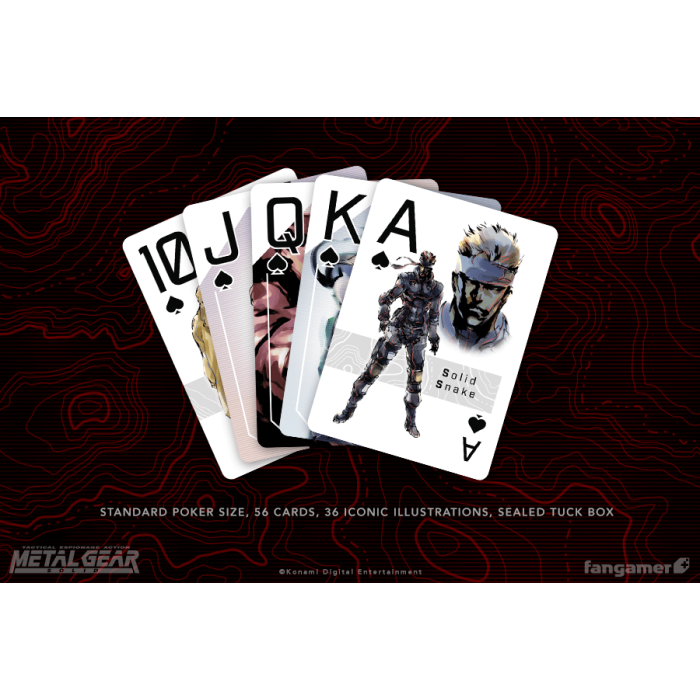 Аксессуары: Игровые карты Metal Gear Solid от Fangamer в магазине GameBuy
