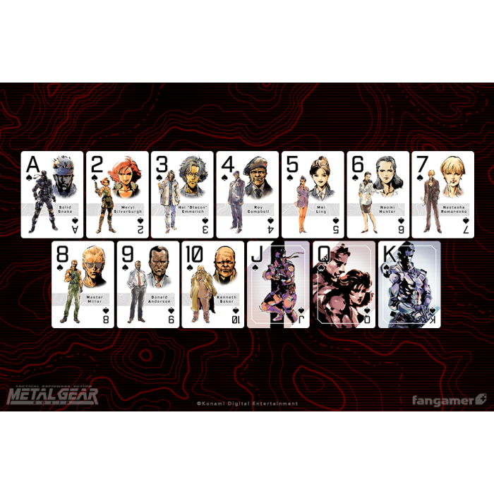 Аксессуары: Игровые карты Metal Gear Solid от Fangamer в магазине GameBuy, номер фото: 1