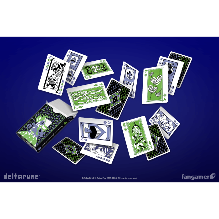Одежда: Игровые карты DELTARUNE (DELTARUNE Playing Cards) от Fangamer в магазине GameBuy, номер фото: 1