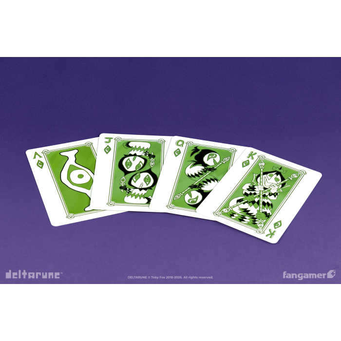 Одежда: Игровые карты DELTARUNE (DELTARUNE Playing Cards) от Fangamer в магазине GameBuy, номер фото: 5