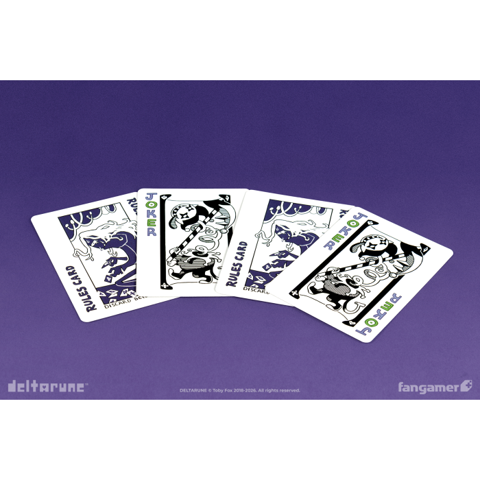 Одежда: Игровые карты DELTARUNE (DELTARUNE Playing Cards) от Fangamer в магазине GameBuy, номер фото: 8